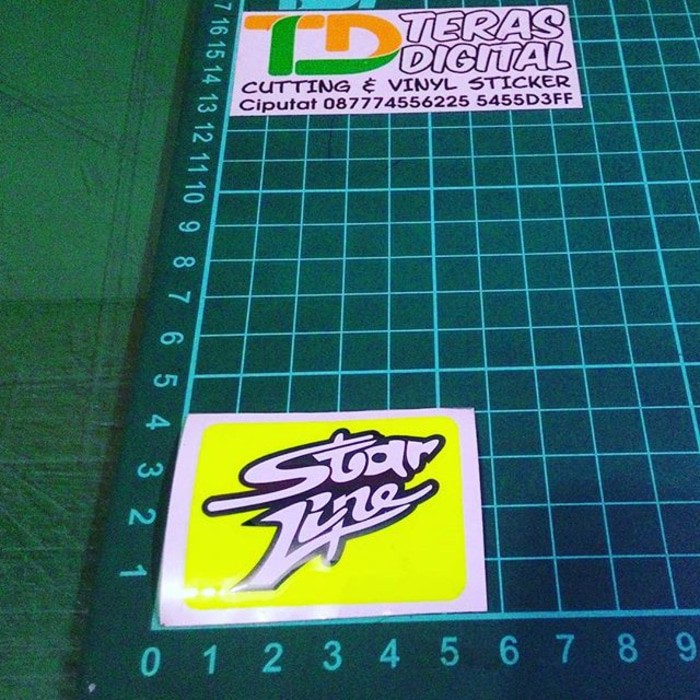 Jual Cutting Sticker Starline / Star Line | Shopee Indonesia