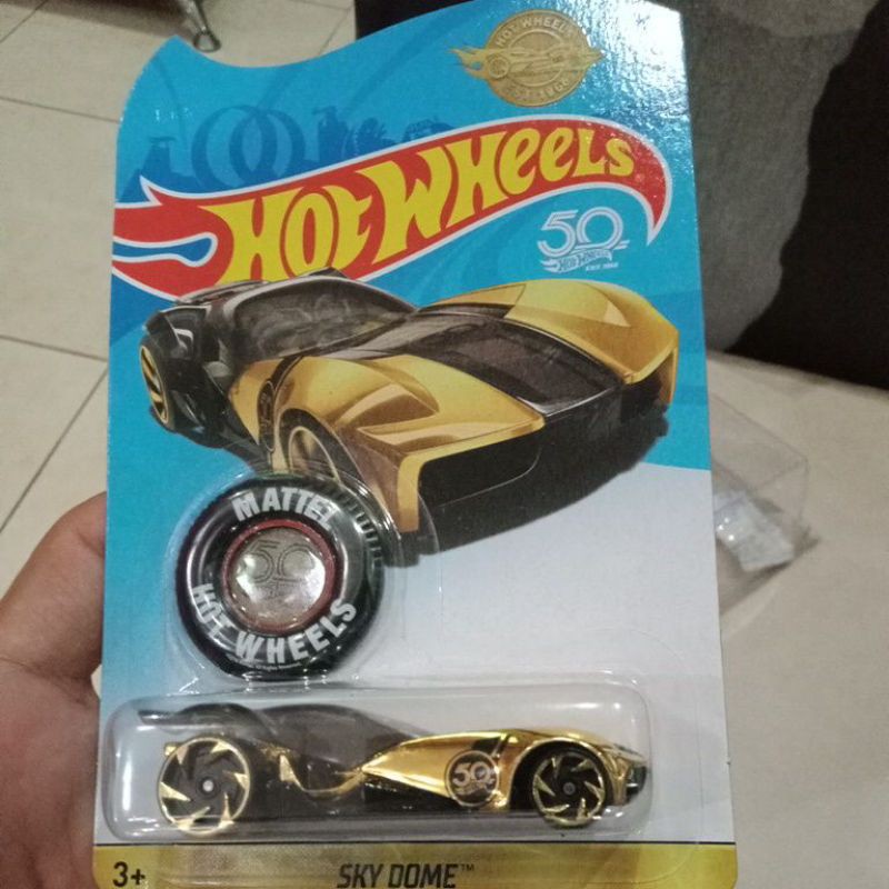 Hot wheels sky hot sale dome 50th anniversary