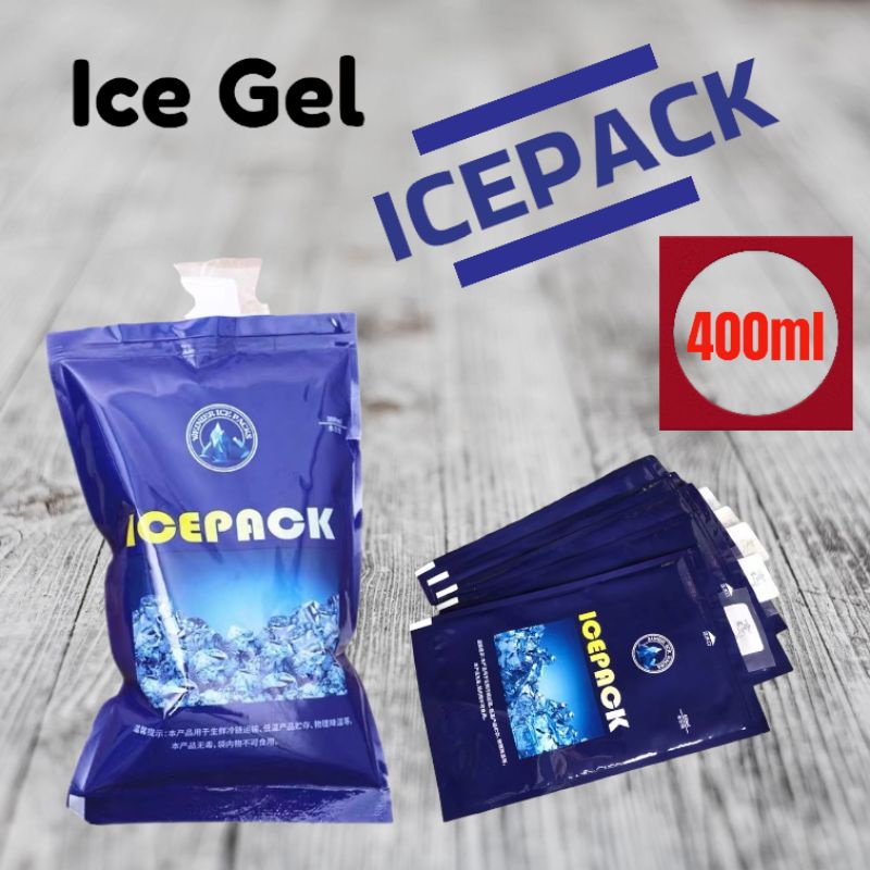 Jual Ice Gel Bag 400ml Menjaga Suhu Tetap Dingin / Ice Gel Pack / Es ...