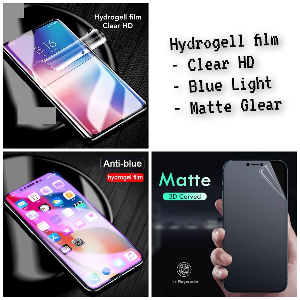 Jual Hydrogel Film Plastik Clear HD Matte Glear Blue Light Xiaomi Mi A1 ...