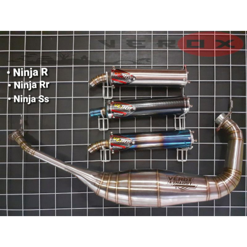 Jual KNALPOT RACING ORIGINAL VEROX TIPE L03 FOR NINJA R NINJA Rr NINJA ...