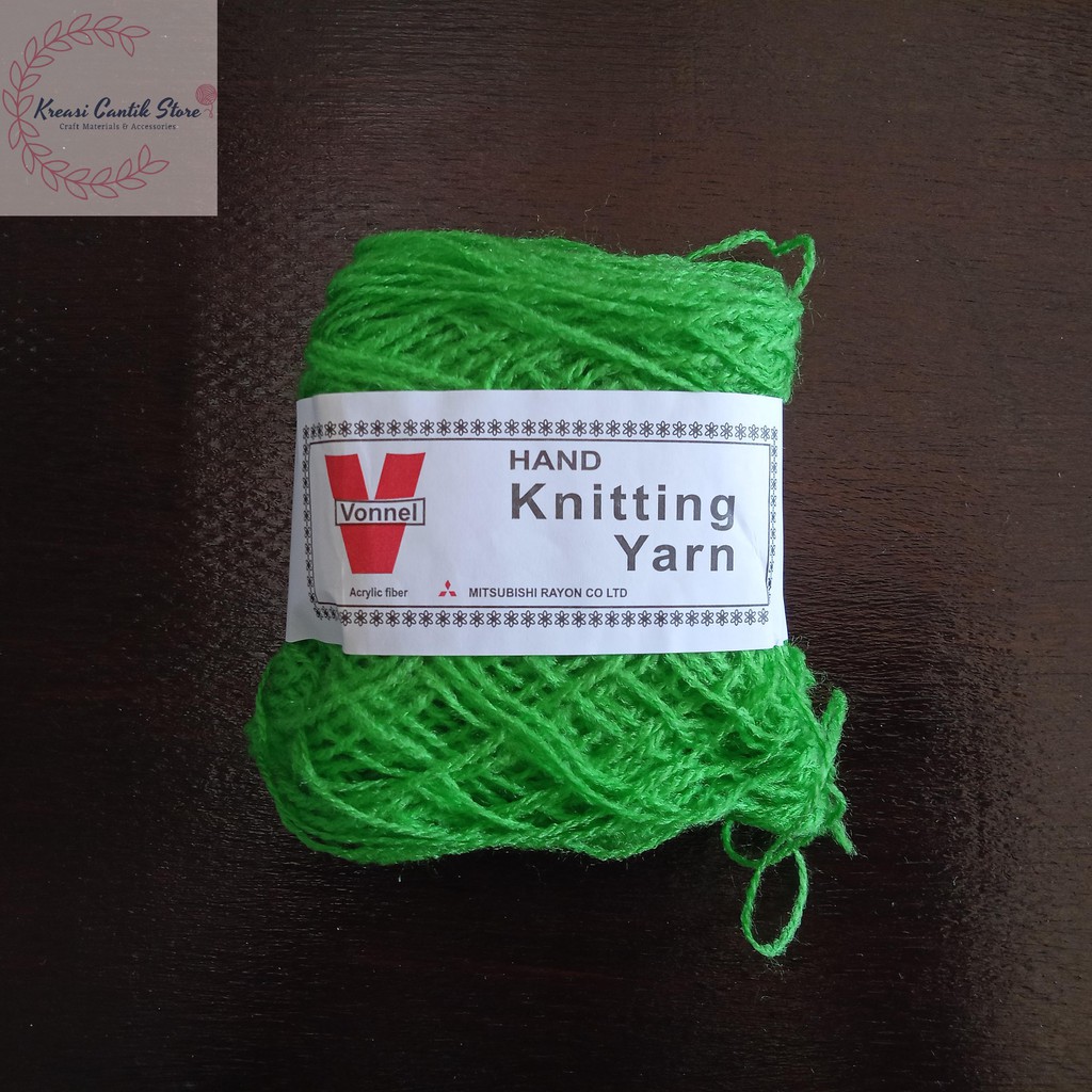 Jual Benang Wol / Benang Rajut Wool Per Roll Warna - Hijau Muda ...