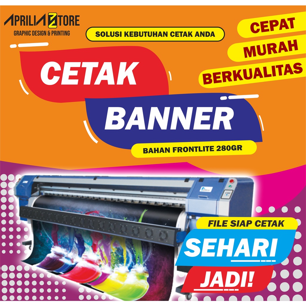 Jual Cetak BANNER MMT Spanduk Murah Proses Cepat | Shopee Indonesia