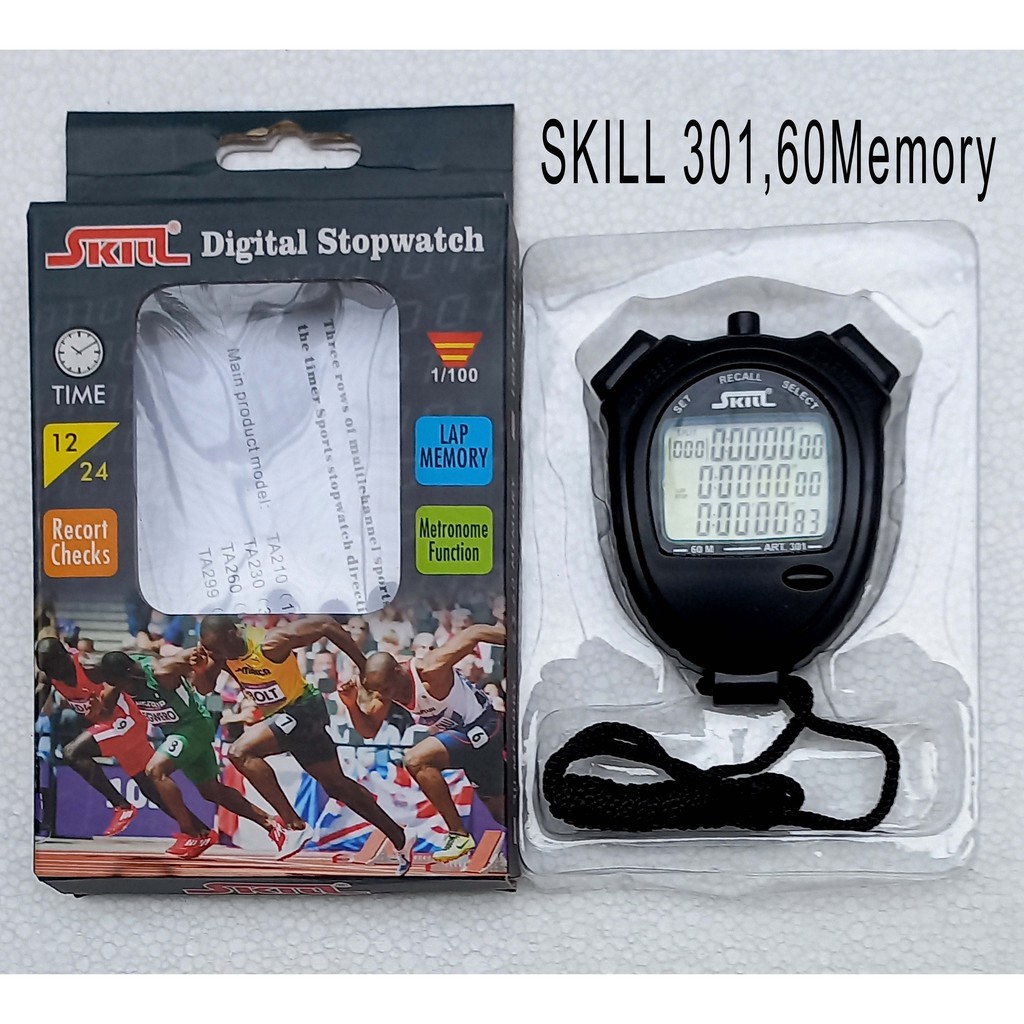 Jual STOPWATCH SKILL DIGITAL 30M / 60M / 100M – Sport Timer Digital ...