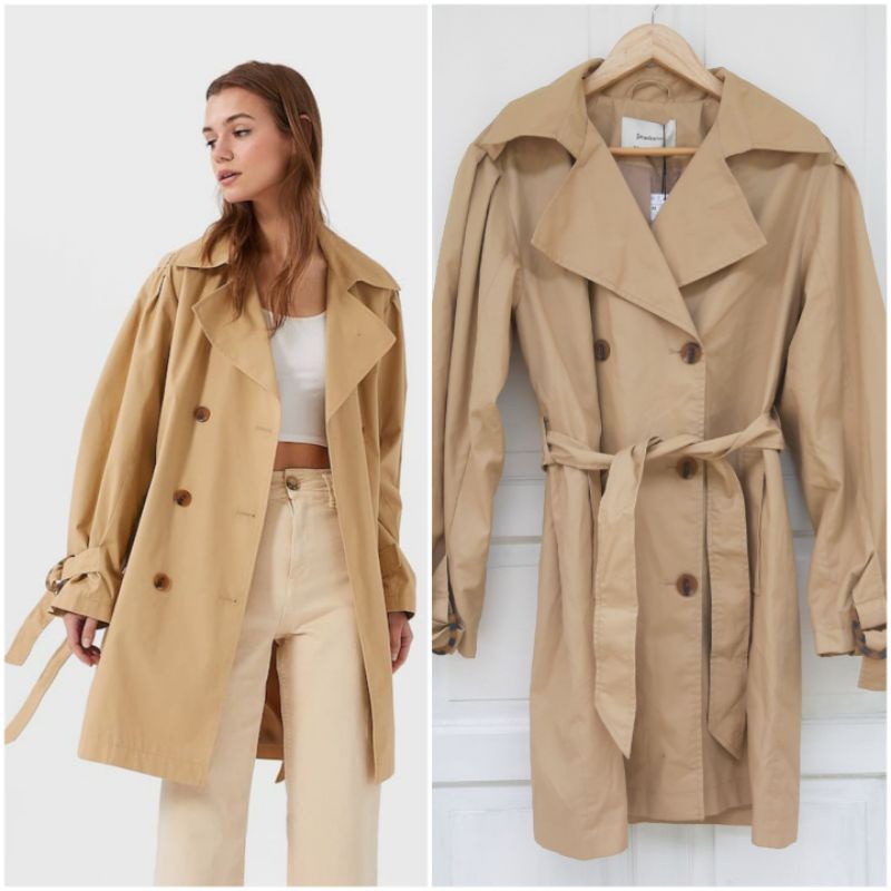 Stradivarius coat indonesia store