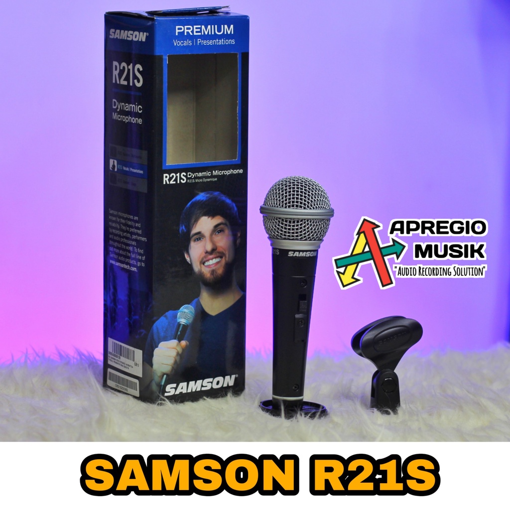 Jual SAMSON R21S R 21 S Dynamic Microphone for Vocal | Shopee Indonesia