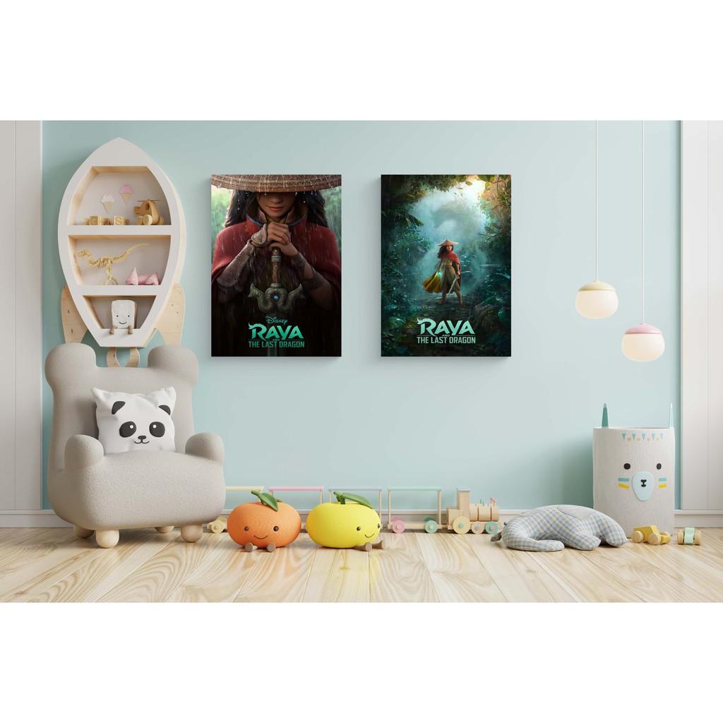 Jual POSTER FILM | Raya and the Last Dragon | HIASAN DINDING | KAMAR ...