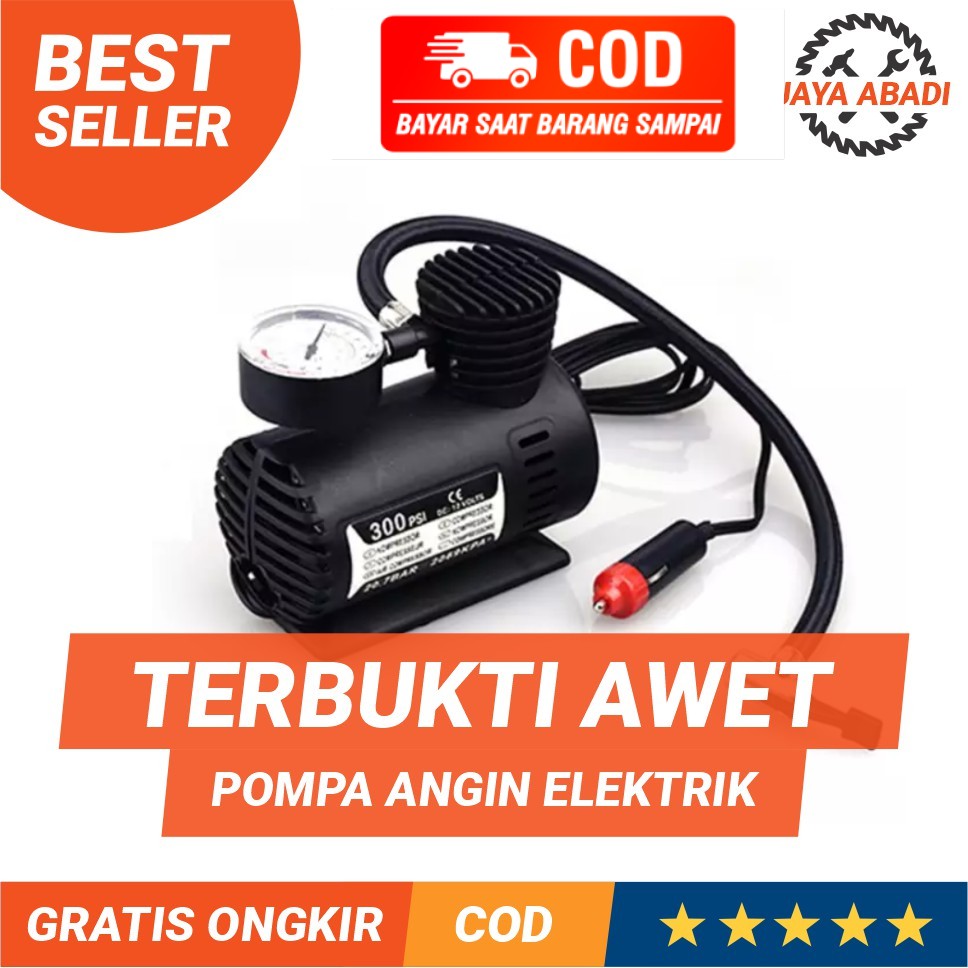 Jual Compressor Mini Kompresor Angin Pompa Angin Ban Mobil Elektrik ...