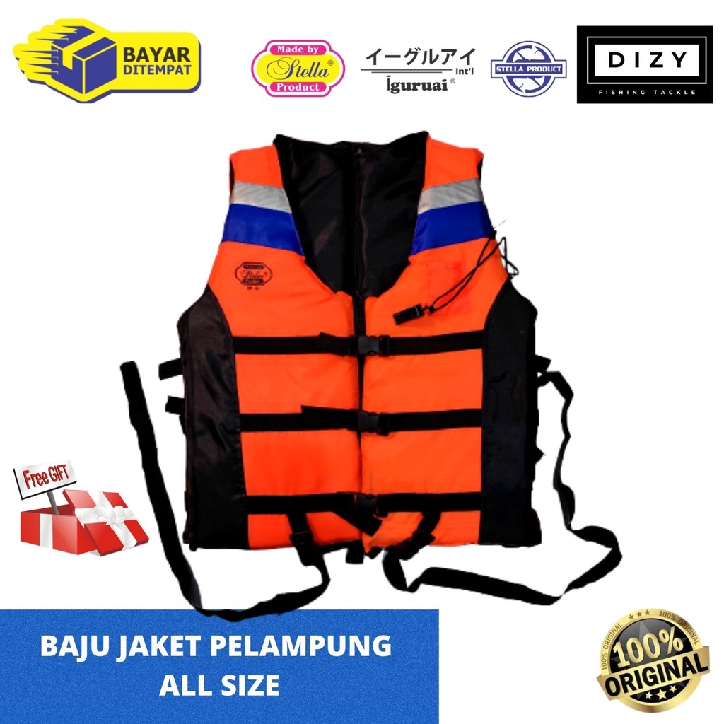 Jual Mancing Baju Rompi Jaket Pelampung Keselamatan Dewasa Ori Life ...