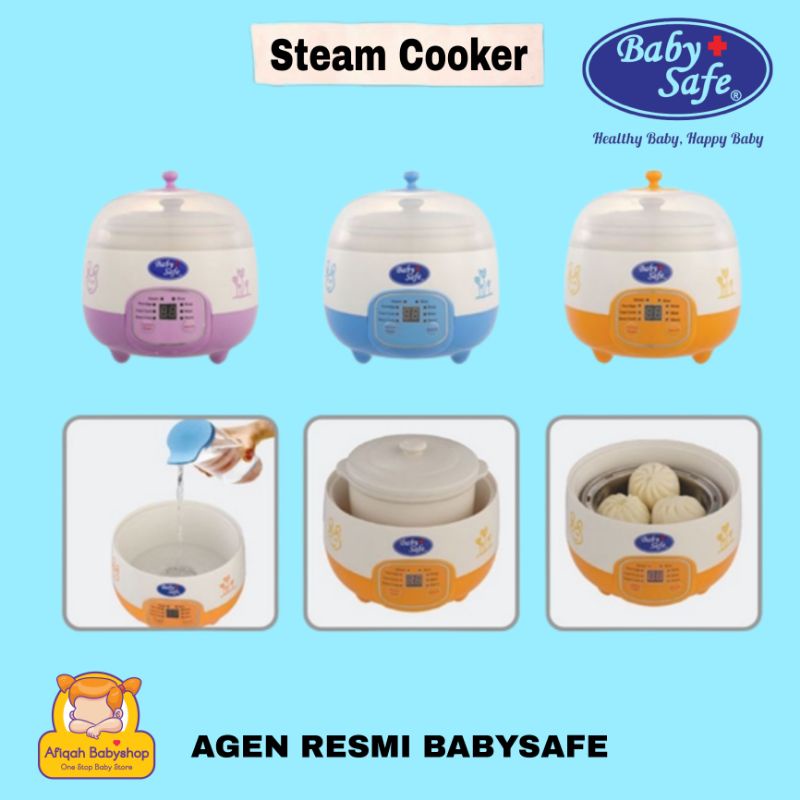 Jual Baby safe digital steam cooker LB010 / pengukus / MPASI Shopee