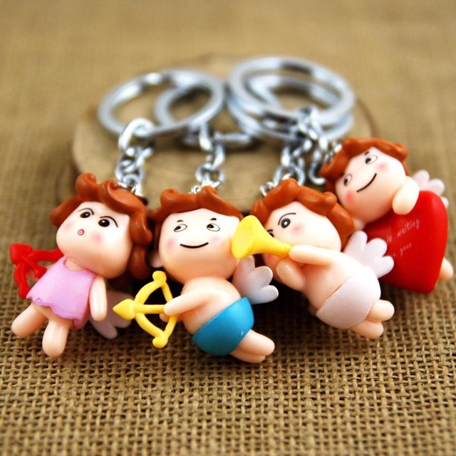 Jual Gantungan Kunci Couple Cupid Miniatur Couple Keychain Pajangan Shopee Indonesia 2894