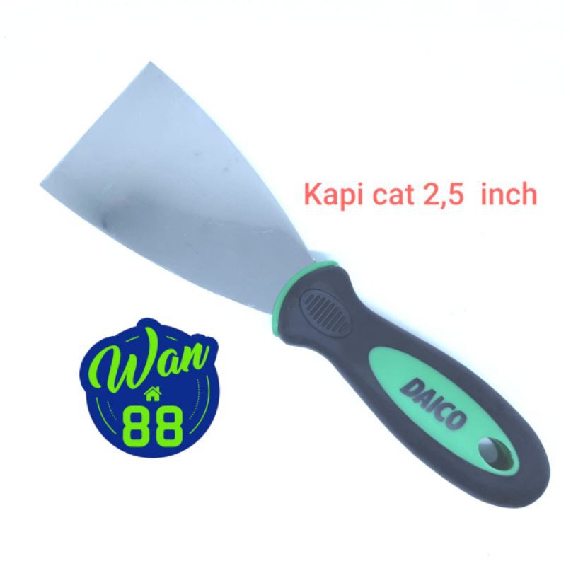 Jual Kapi cat 2,5 inch Stainless Daico gagang karet tebal | Shopee ...