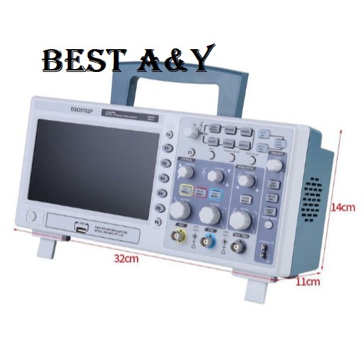 Jual Hantek DSO5102P Digital Storage Oscilloscope Osiloskop DSO ...