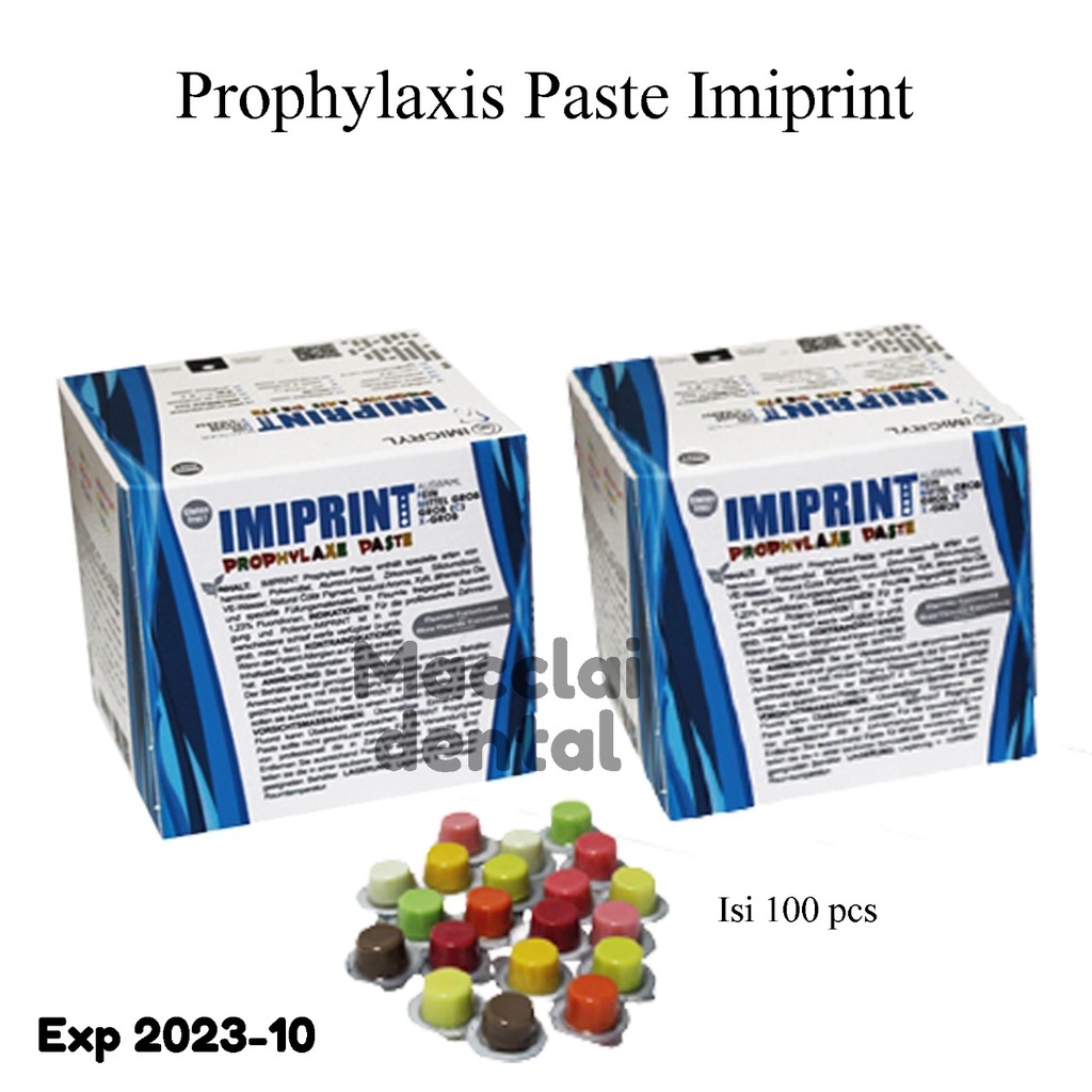 Jual DENTAL PROPHYLAXIS PASTE PROFILAKSIS WITH FLUORIDE PASTA PROPHY