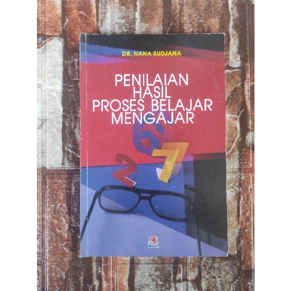 Jual Buku Penilaian Hasil Proses Belajar Mengajar Nana Sudjana Original