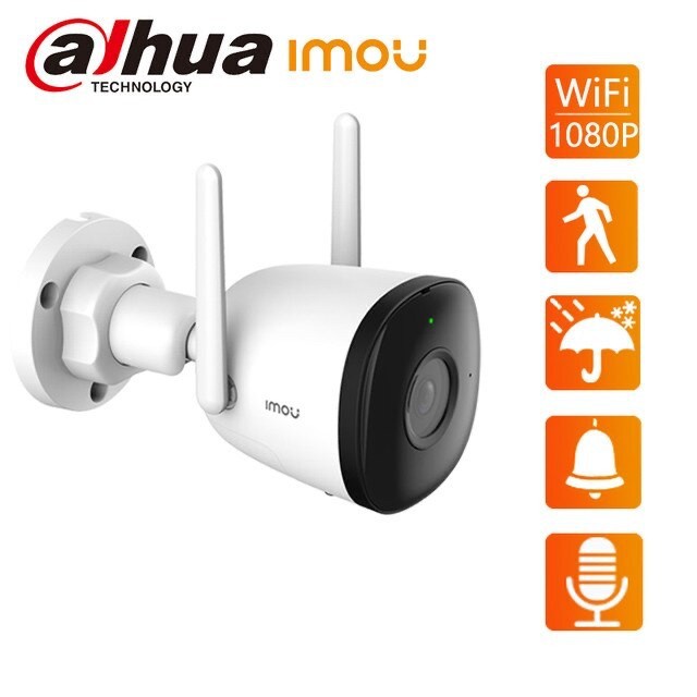 Jual CCTV Ipc Wireless IMOU BULLET 2C 1080p Outdoor WITH MIC IPC-F22A ...