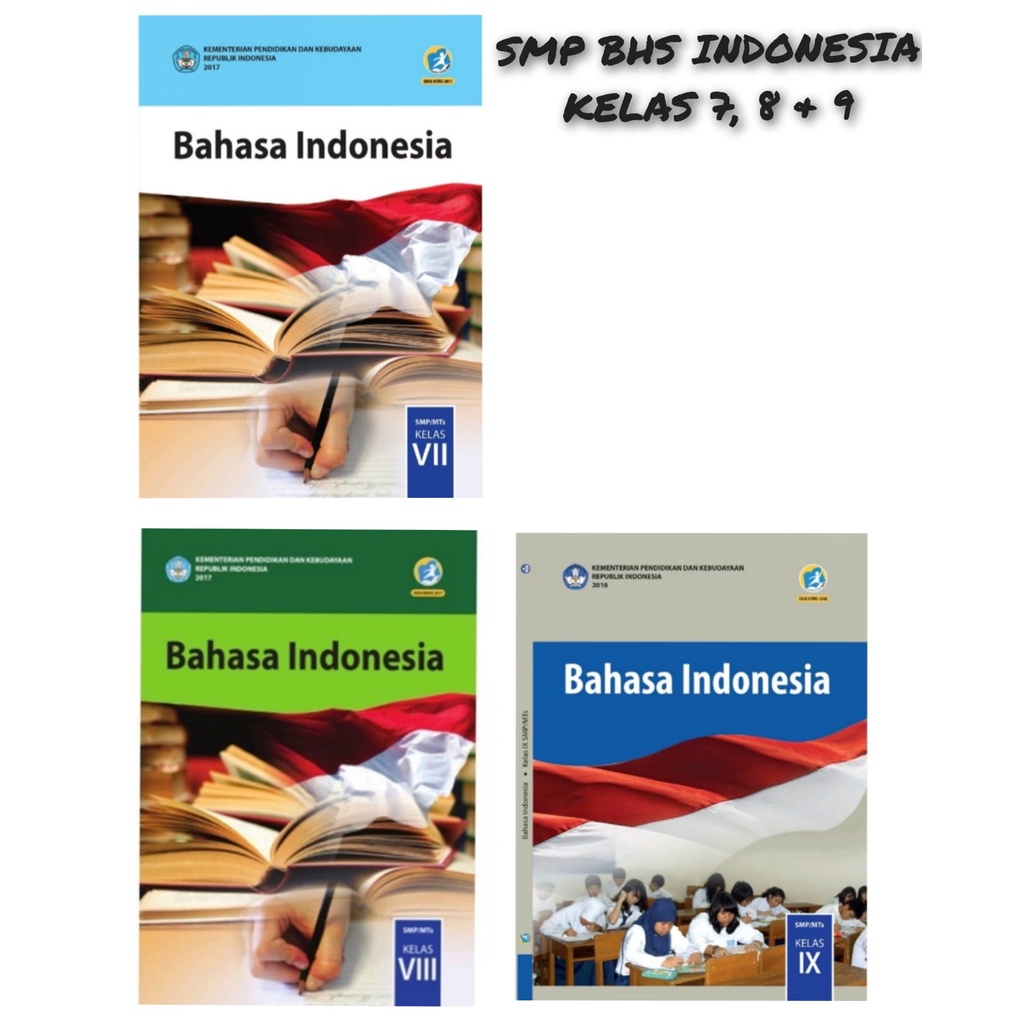 Jual BUKU PAKET SMP BAHASA INDONESIA KELAS 7, 8, 9 EDISI REVISI TERBARU ...