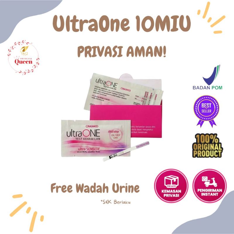 Jual Test Pack Tespek Testpack test kehamilan Onemed Ultra one Ultraone ...