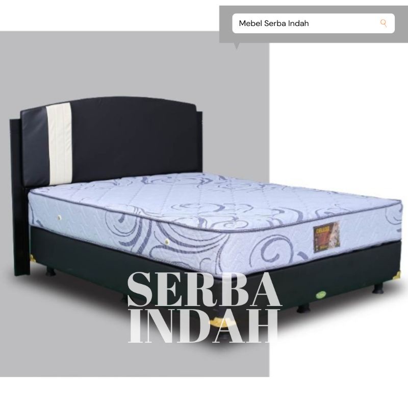 Jual KASUR SPRING BED CENTRAL DELUXE 90 X 200 Cm , 120 X 200 Cm , 160 X ...