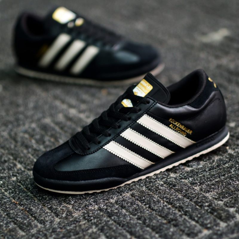 Jual SEPATU ADIDAS BECKENBAUER ALLROUND BLACK GOLD ORIGINAL Shopee Indonesia