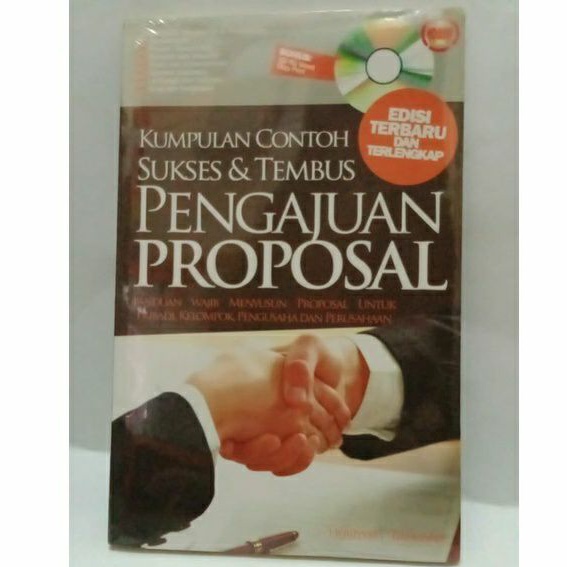 Jual Buku Kumpulan Contoh Sukses & Tembus Pengajuan Proposal | Shopee ...