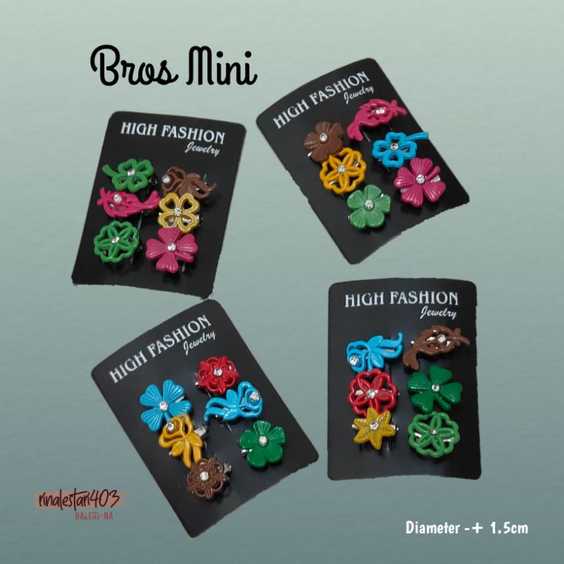 Jual BROS MINI BUNGA 6 pc | Shopee Indonesia