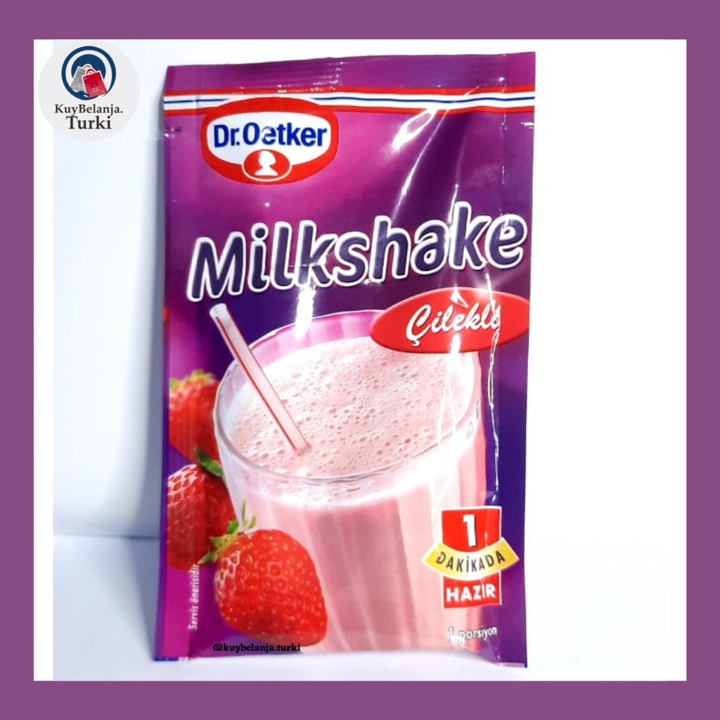 Jual Dr.Oetker Milkshake/Milkshake buah/Minuman khas Turki/ Susu kocok ...