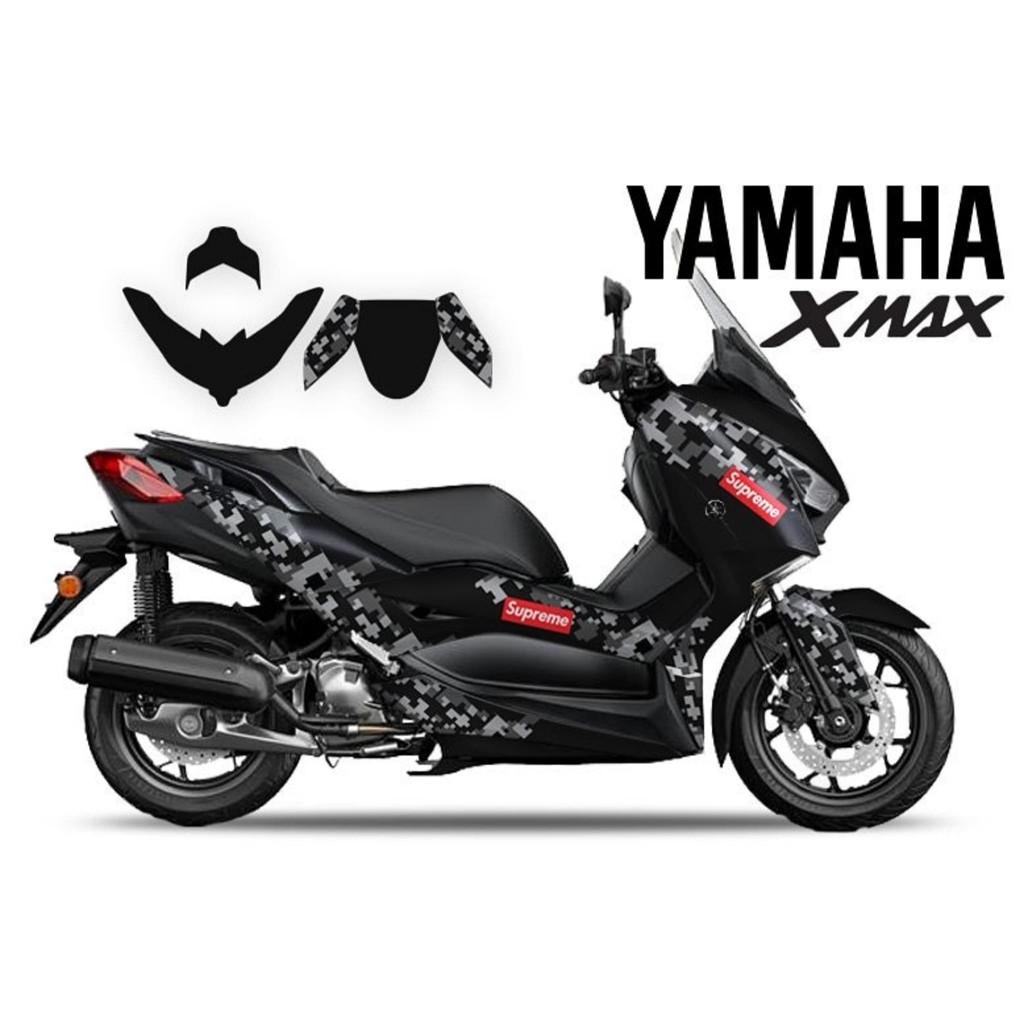 Jual DECAL STIKER DEKAL STICKER MOTOR YAMAHA XMAX SUPREM | Shopee Indonesia