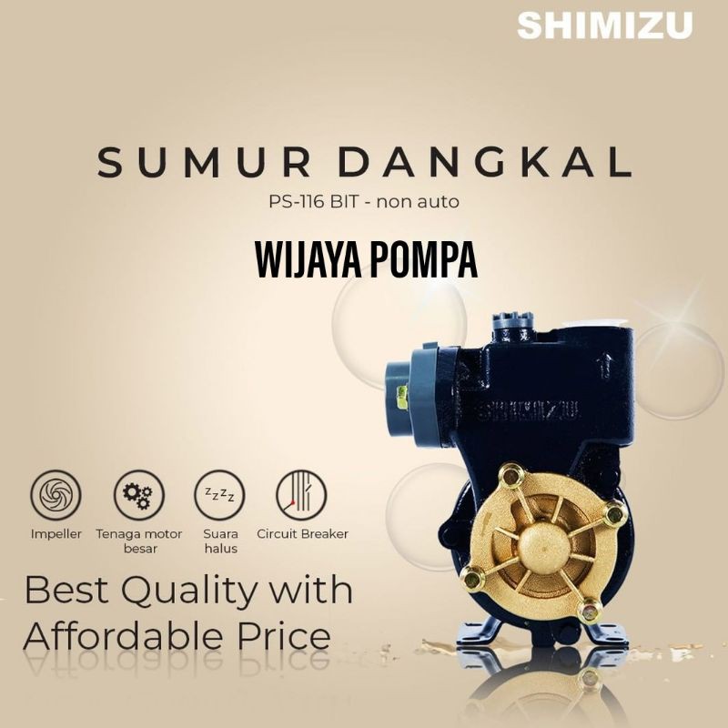 Jual POMPA DORONG SHIMIZU 128 BIT | Shopee Indonesia