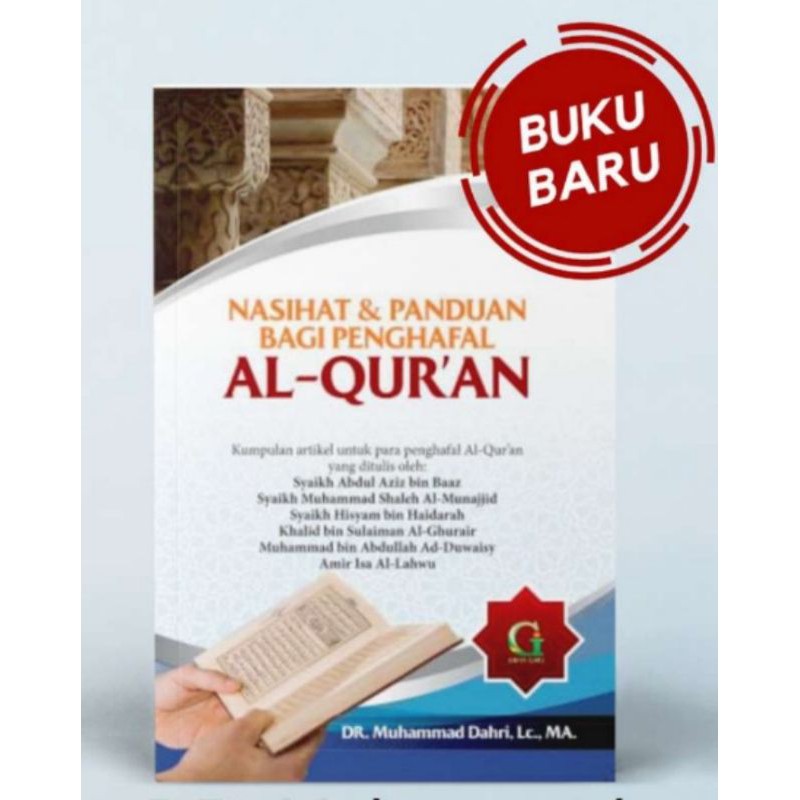 Jual Buku Nasihat Dan Panduan Bagi Penghafal Al Quran Griya Ilmu