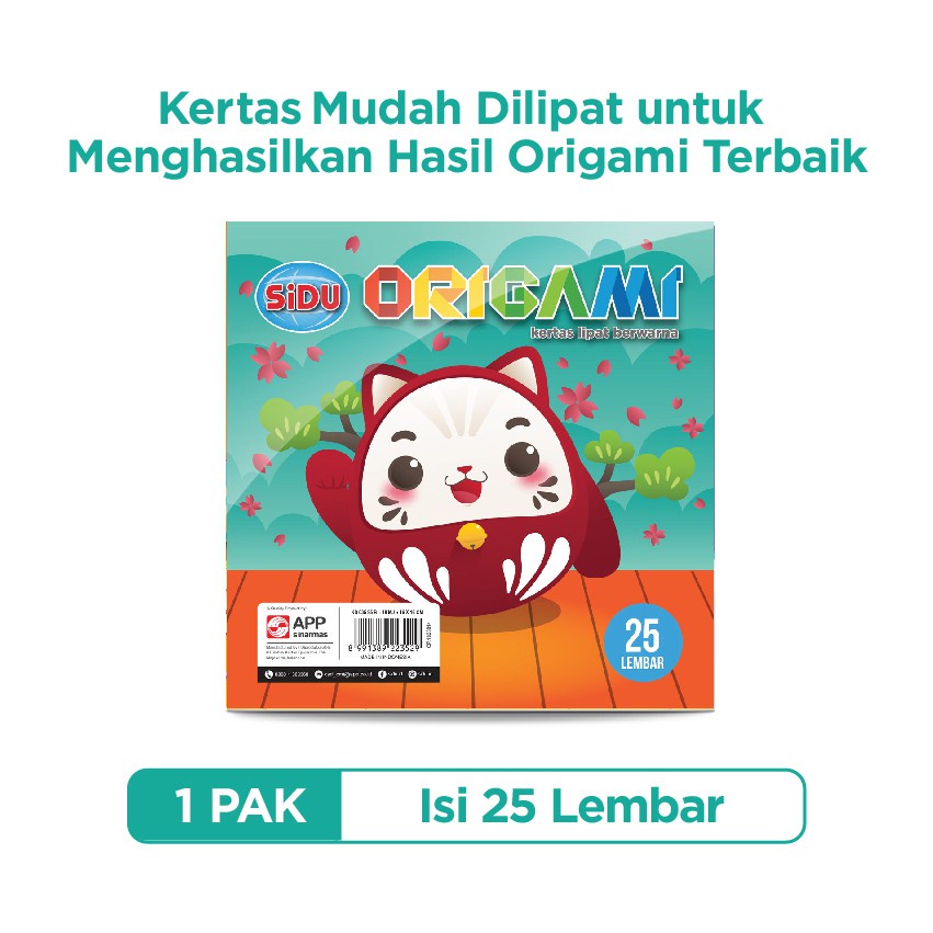 SiDU Kertas Origami Isi 25 / 100 Lembar SDU KS (2)