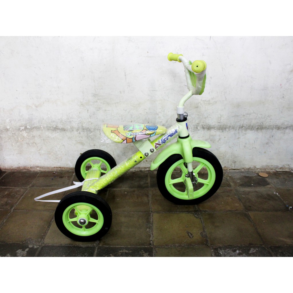 Jual Sepeda Roda Tiga Arava Alfrex Hijau Muda untuk anak-anak | Shopee ...