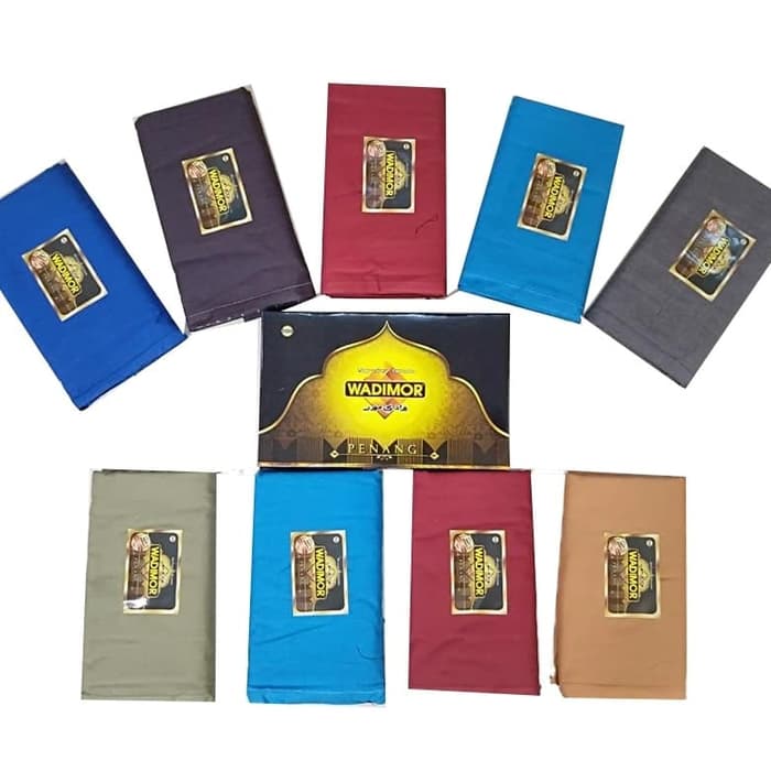 wadimor polos warna sarung dewasa