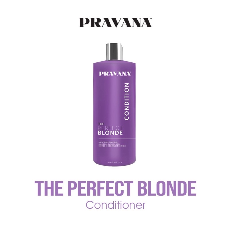 Jual Pravana The Perfect Blonde Conditioner 1000ml ( Purple Toning