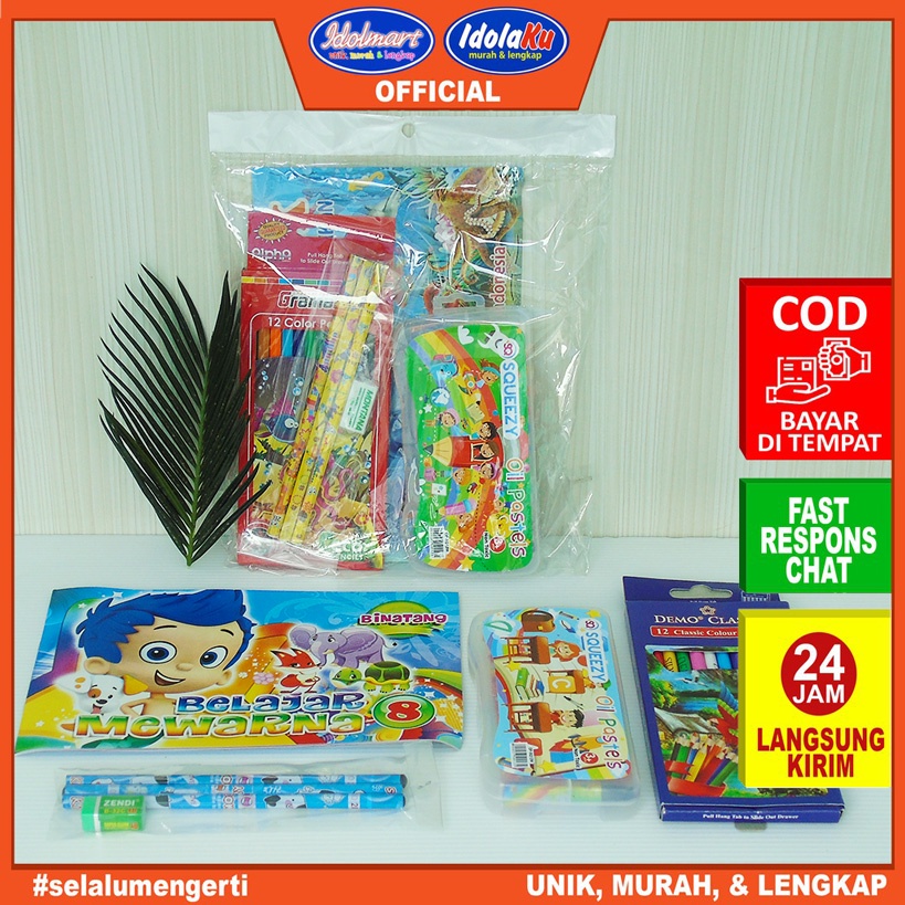 Jual Idolmart Paket Mewarnai Lengkap Idolmart Bogor Shopee Indonesia