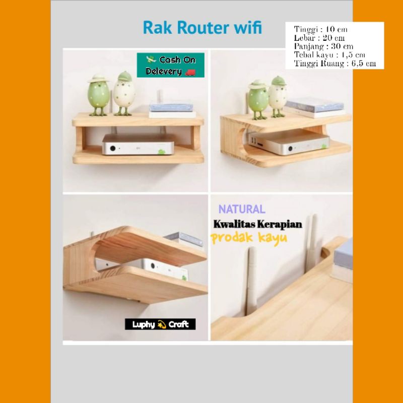 Jual Kotak wifi Rak penyimpanan Router Wifi/kotak penyimpinan Wifi ...