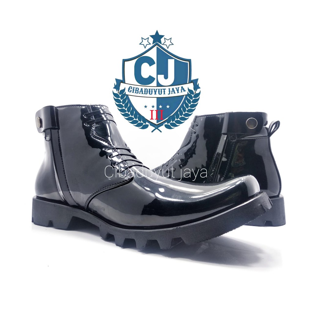 Jual Sepatu Pdh Tni Polri Dishub Polpp Kilap Anti Semir Sol Radial