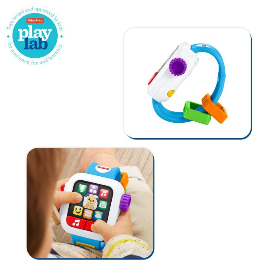 Jual Fisher Price Laugh & Learn Time to Learn Smartwatch | Shopee Indonesia
