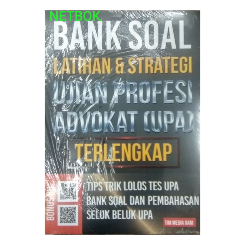 Jual BANK SOAL LATIHAN DAN STRATEGI UJIAN PROFESI ADVOKAT UPA ...