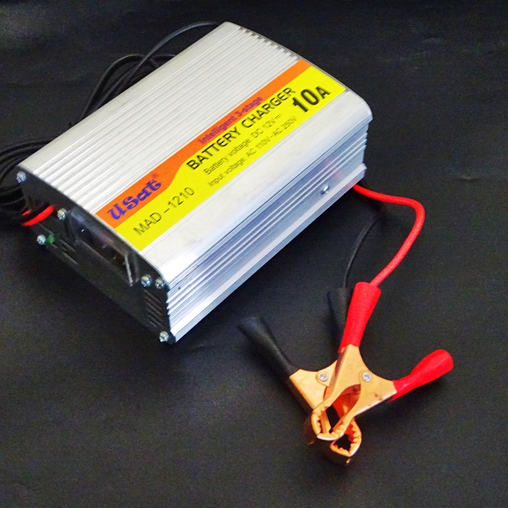 Jual Charger Aki 12V 10A Charger Aki Otomatis 12 Volt 10 Ampere