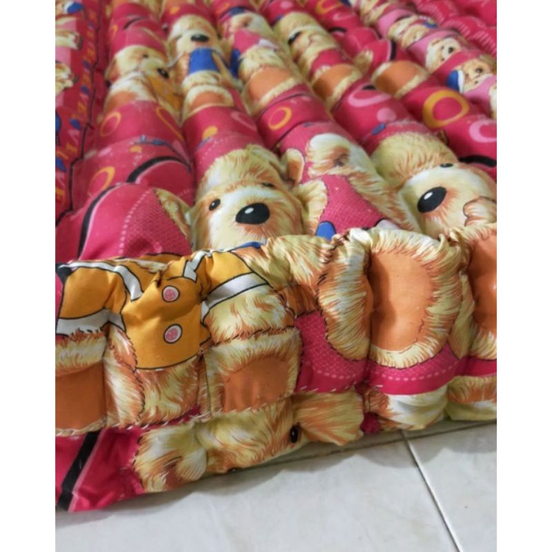 Jual KAIN KASUR KAPUK/URUNG KASUR KAPUK/KULIT KASUR/MOTIF BUNGA DAN ...