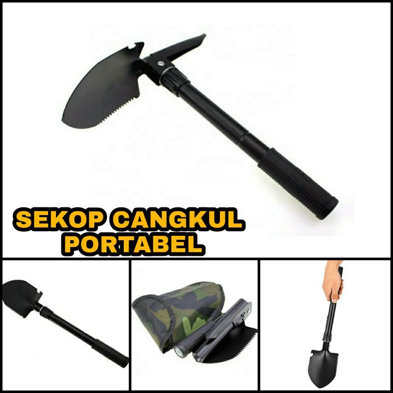 Jual CANGKUL SEKOP PORTABLE / SEKOP LIPAT PORTABLE - PACUL / SEKOP ...