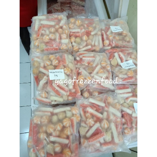 Jual Baso Aneka Seafood 1kg Baso Tomyam Suki Tomyam Shopee Indonesia