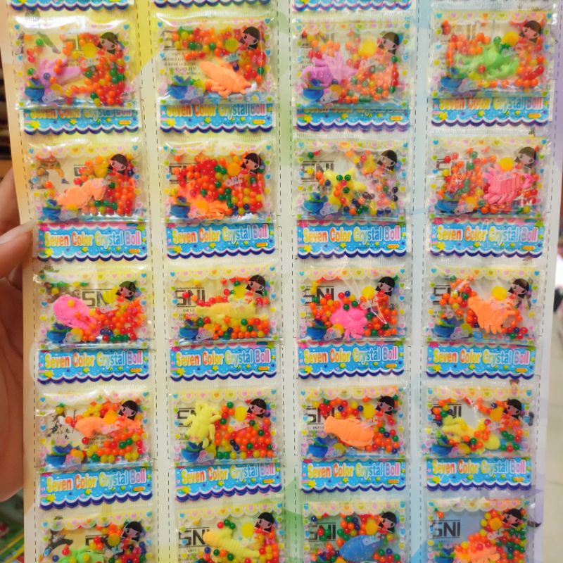Jual mainan anak hydrogel waterbeads / bola air / bola rendam/ water ...