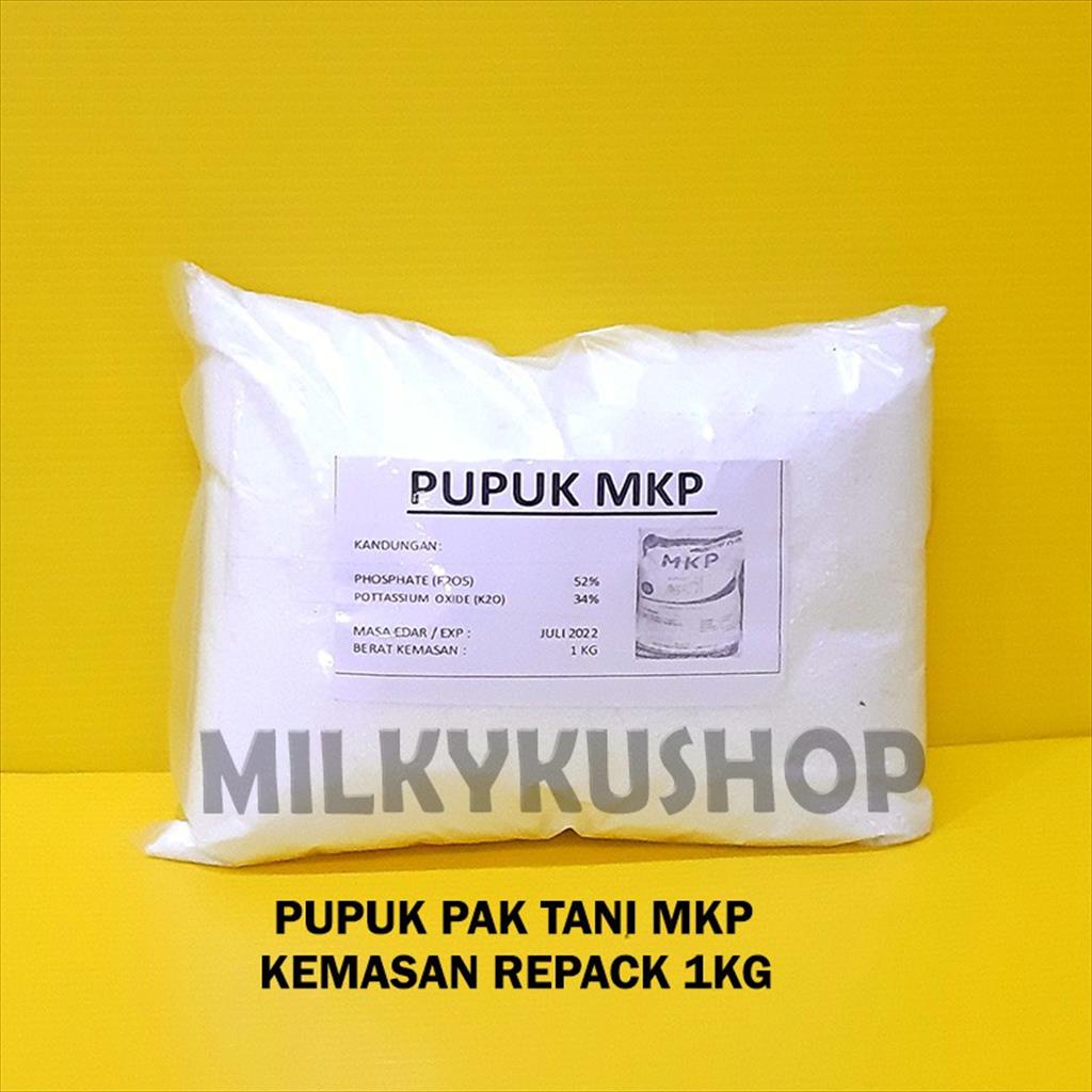 PUPUK MKP MONO KALIUM PHOSPHAT PERTANIAN TANAMAN PAK TANI REPACK 1 KG