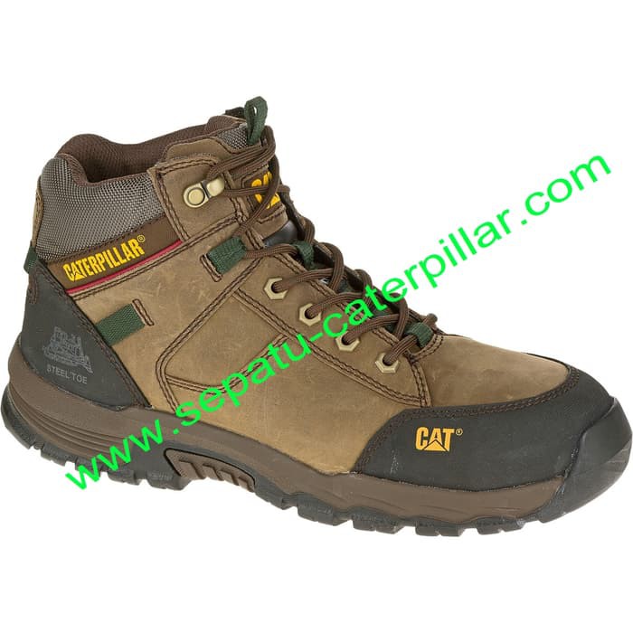 Kuy Beli Sepatu Safety Caterpillar Safeway mid ST Cub Original