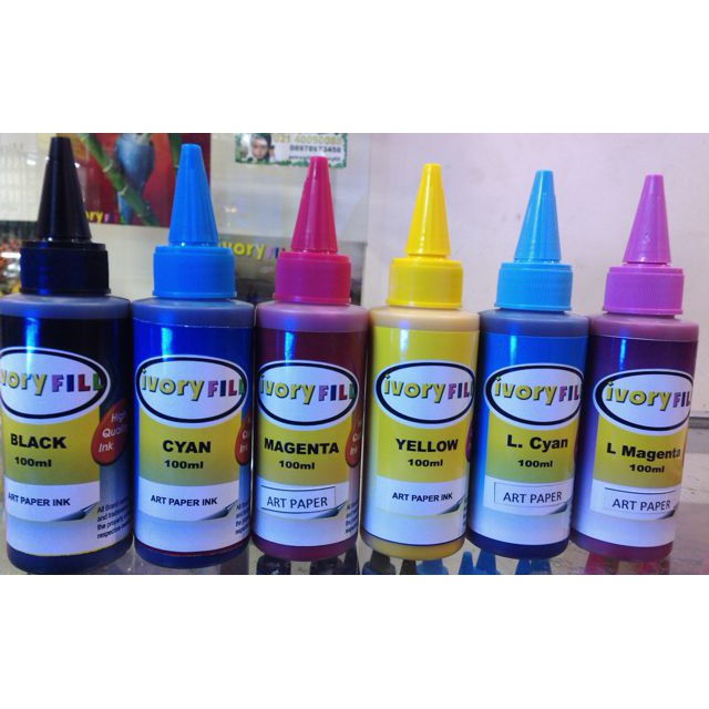 Jual Tinta Art Paper Artpaper Epson Isi Ulang Refill Ivoryfill 100ml Shopee Indonesia 0354