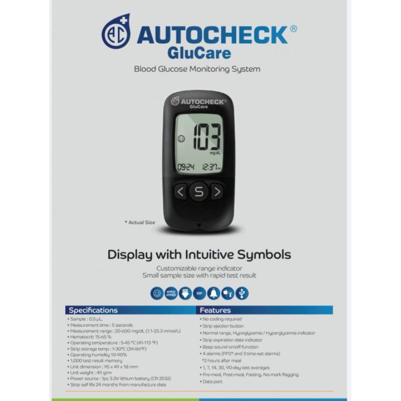 Jual Alat Autocheck Blood Glucose | Shopee Indonesia