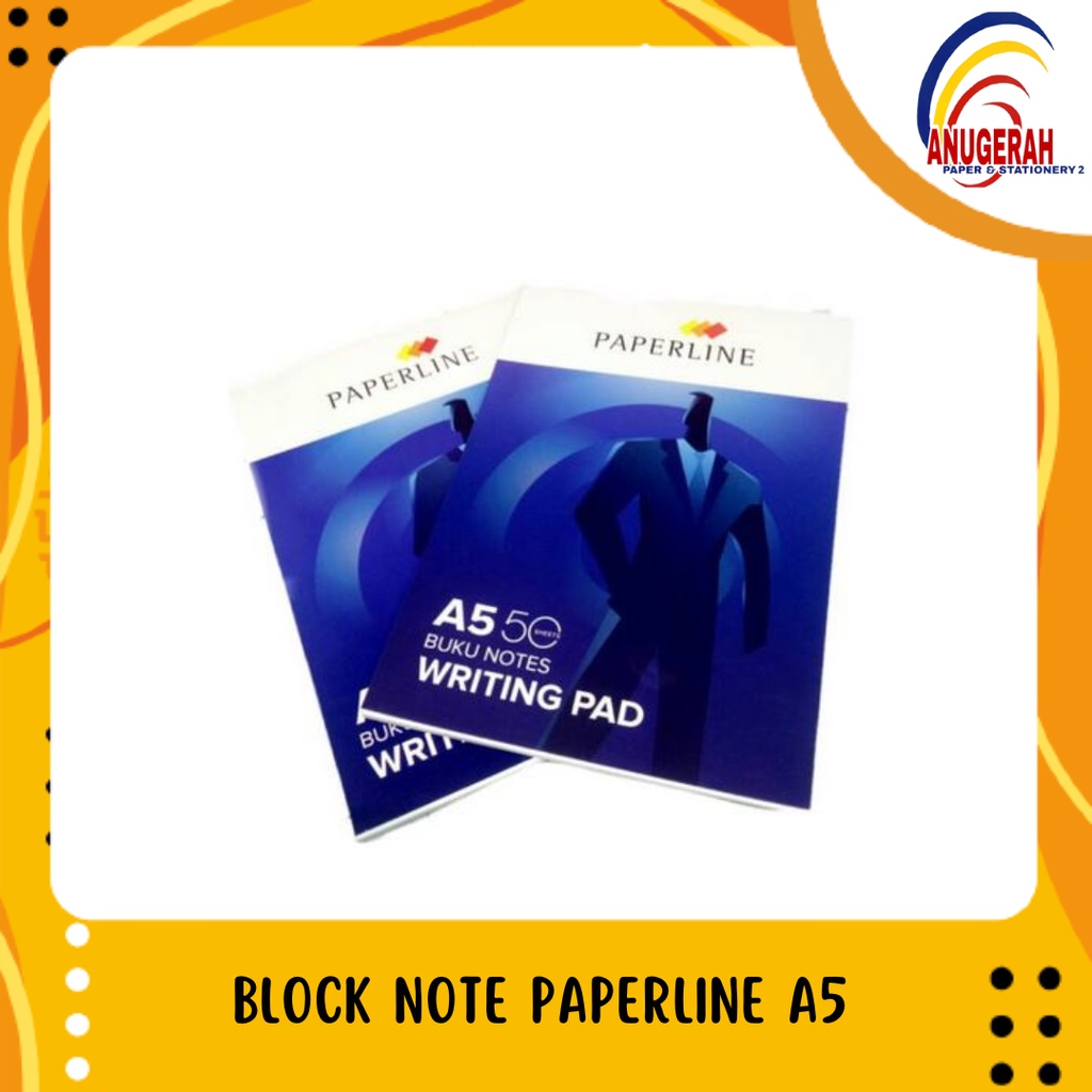 jual-paperline-block-note-a5-buku-acara-seminar-pcs-shopee-indonesia