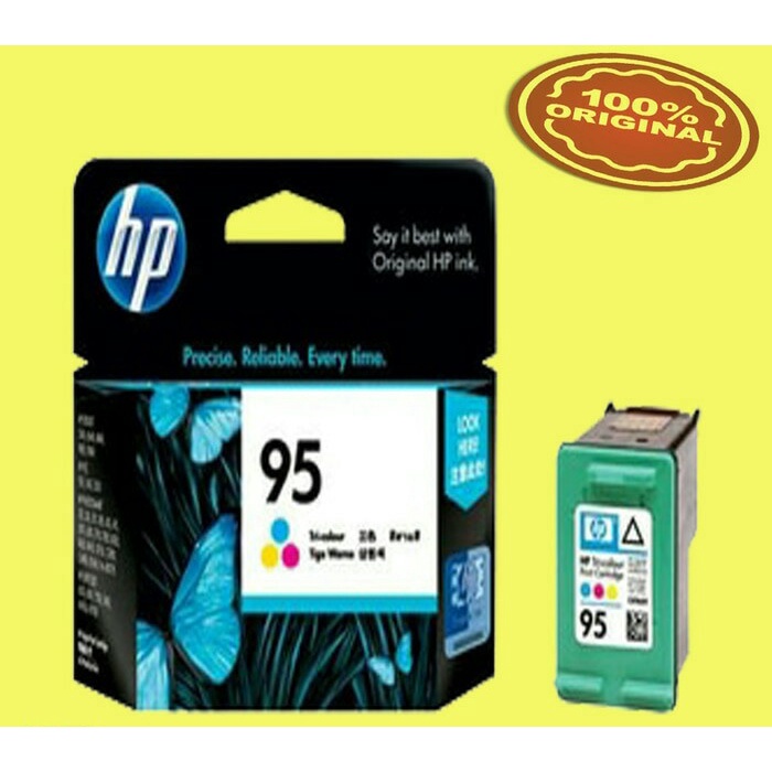 Jual CARTRIDGE TINTA HP 95 COLOR ORIGINAL | Shopee Indonesia